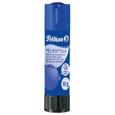 Cola em bastão Pelikan Pelifix 10g - Ideal para papel, cartão, fotografias, etc... - Fácil de abrir