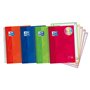 Caderno espiral Oxford Europeanbook 5, formato A4+, quadriculado 5x5mm - 120 folhas - capa extra dura com acabamento brilhante -