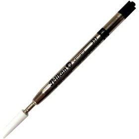 Refil para caneta esferográfica Pelikan 337, formato internacional M - Refil universal - Médio - Preto