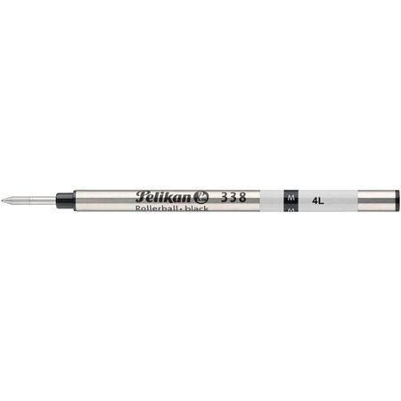 Refil Pelikan Roller 338 M - para caneta esferográfica média 338 - Universal - Cor preta