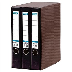 Módulo superior Elba Rado com 3 pastas de arquivo A4 com alavanca - Lombada de 50 mm - Capa externa de plástico - Capa interna d