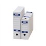 Pasta Elba Permanente - Robusta e Durável - Ideal para Organizar Documentos - Branca e Azul