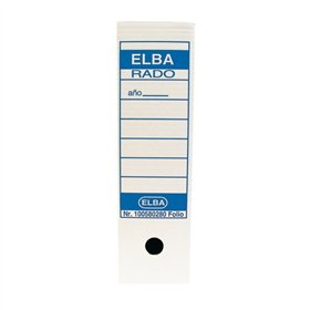 Pasta Elba Extended Folio Final - Robusta e Durável - Ideal para Organizar Documentos - Design Elegante e Funcional - Branca e A