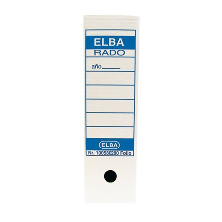 Pasta Elba Extended Folio Final - Robusta e Durável - Ideal para Organizar Documentos - Design Elegante e Funcional - Branca e A