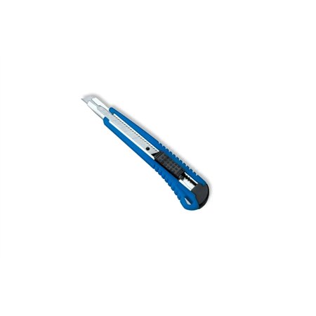 Cortador básico Dahle 10860 com lâmina de 9 mm - Mecanismo de travamento automático - Guia metálica