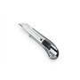 Cortador profissional Dahle 10885 com lâmina de 18 mm - Corpo em metal - Mecanismo de travamento automático - Guia em metal