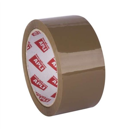 Selo Acrílico Marrom Apli - PP - Brilhante - 48 mm x 66 mm 25 µm