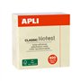 Bloco de Notas Adesivas Apli Classic 75x75mm - Pacote com 400 Folhas - Adesivo de Qualidade - Fácil de Destacar - Amarelo