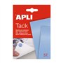 Massa de modelar azul Apli Tack 57g - Reutilizável - Não deixa resíduos - Fácil de moldar
