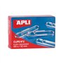 Pacote com 100 grampos galvanizados Apli nº 2 de 32 mm