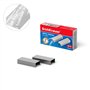 Caixa com 1000 grampos galvanizados Erichkrause nº 10 - Grampos para até 20 folhas - Alta qualidade e resistência aprimorada - R