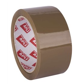 Fita de Vedação Silenciosa Apli Standard 48mm x 66m em Polipropileno - Resistente a Rasgos - Adesivo de Alta Qualidade - Fácil d
