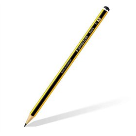 Lápis de grafite hexagonal Staedtler Noris 120-1 - Mina B - Resistente à quebra - Madeira proveniente de florestas sustentáveis