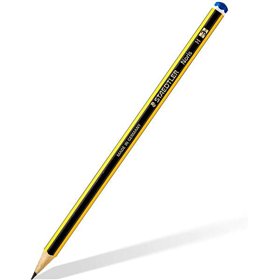 Lápis de grafite hexagonal Staedtler Noris 120-3 - Mina H - Resistente à quebra - Madeira proveniente de florestas sustentáveis