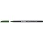 Marcador Edding 1200 - Ponta Redonda - Espessura da Linha de 1mm - Tinta à Base de Água - Verde Oliva