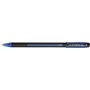 Caneta esferográfica Uni-ball JetStream SX-101-10 - Ponta de 1 mm - Secagem instantânea - Ideal para canhotos - Azul