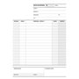 Bloco de Recibos Apli 1/4 Duplicado Natural - Papel Autocopiativo - Numeração Sequencial - 50 Conjuntos por Bloco