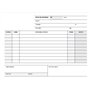 Bloco de Recibos Apli 1/8 Paisagem Duplicado - Formato Paisagem - 2 Vias - Numeração Sequencial - Papel Autocopiativo - Branco