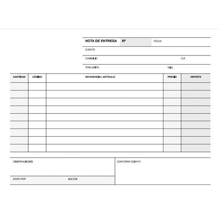 Bloco de Recibos Apli 1/8 Paisagem Duplicado - Formato Paisagem - 2 Vias - Numeração Sequencial - Papel Autocopiativo - Branco