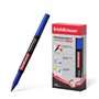 Marcador permanente Erichkrause P-100 - Ponta fina - Espessura da linha de 0,5 a 1,2 mm - Resistente à água e aos raios UV - Azu