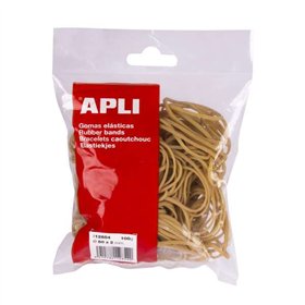 Elásticos Apli Ø 60 x 2 mm - Alta Qualidade - Pacote com 100g