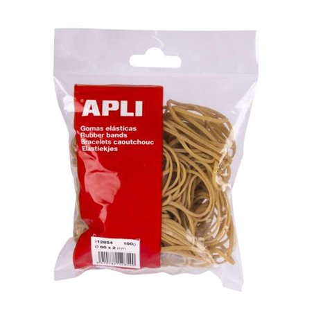 Elásticos Apli Ø 60 x 2 mm - Alta Qualidade - Pacote com 100g