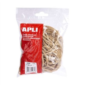 Elásticos Apli Ø 160 x 3 mm - Alta Qualidade - Pacote com 100g