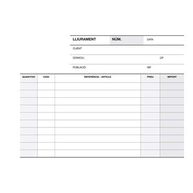 Bloco de Recibos Triplo Apli 1/8 Paisagem - 210 x 148 mm - Cópias sem Carbono - Numeração Sequencial - Papel sem Carbono de Alta