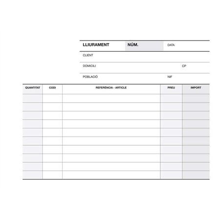 Bloco de Recibos Triplo Apli 1/8 Paisagem - 210 x 148 mm - Cópias sem Carbono - Numeração Sequencial - Papel sem Carbono de Alta