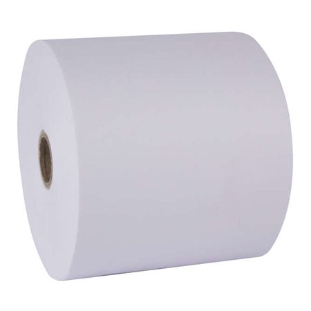 Rolo de papel autocopiativo branco Apli 75x65x12mm - Sem necessidade de carbono - Fácil de usar