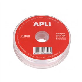 Carretel de corda de nylon Apli - Alta qualidade - Resistente e durável - Ideal para bricolagem, jardinagem e artesanato - Cor t