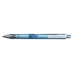 Lapiseira Uni-ball Kuru Toga M5-450T - Grafite de 0,5 mm - Sistema de grafite rotativo - Borracha com botão - Azul