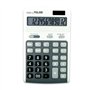 Calculadora Milan de 12 dígitos - 3 teclas de memória - Cálculo de margem - Raiz quadrada - Desligamento automático - Branca e c
