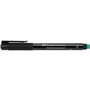 Marcador permanente Faber-Castell Multimark - Espessura da linha: 0,4 mm - Borracha integrada - Resistente à luz e à água - Pret