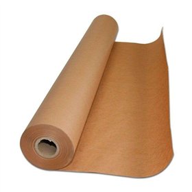Rolo de papel kraft Fabrisa Laid 70g 1x25m - Cor marrom