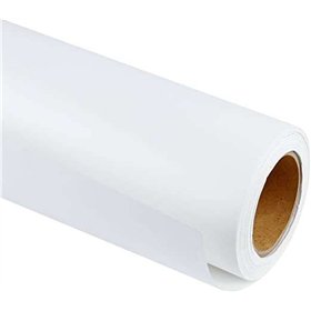 Rolo de papel kraft Fabrisa Laid 70g 1x50m - Cor branca