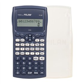 Calculadora Científica Milan Collection 430 M240 com 10+2 dígitos - Visor de 2 linhas - 240 funções integradas, incluindo 124 fu