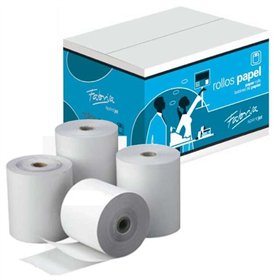 Rolo de papel para autocópia Fabrisa - Dimensões 57x65x12mm