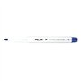 Marcador para quadro branco Milan com ponta redonda - Ponta de 3,7 mm - Tinta à base de álcool - Apagável a seco - Azul