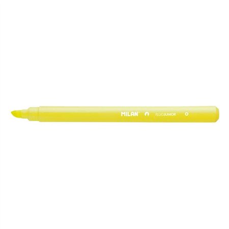 Marcador fluorescente Milan Junior - Ponta chanfrada 1-4mm - Amarelo