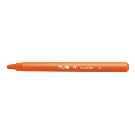 Marcador fluorescente Milan Junior - Ponta chanfrada 1-4mm - Laranja