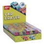 Borracha Apli em Formato de Carro - Modelos Sortidos - Borracha em Formato de Carro para Apagar e Brincar - Modelos de Carro, Ca