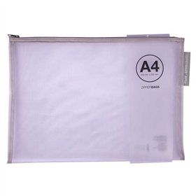 Envelopes multiuso Apli A4 em nylon respirável - Macios ao toque, portáteis, duráveis e resistentes - Ideais para documentos, eq