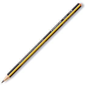 Lápis de grafite triangular Staedtler Noris 183 - Mina HB ultrarresistente de 2 mm - Madeira proveniente de florestas sustentáve