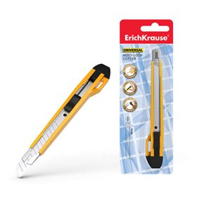 Cortador automático universal Erichkrause com trava de lâmina - Sistema de retenção de lâmina com travamento automático - Cortad