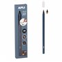 Conjunto de Lápis Apli Infinite com Grafite HB + Refil + Tampa Protetora - Escreve até 16 km - Azul