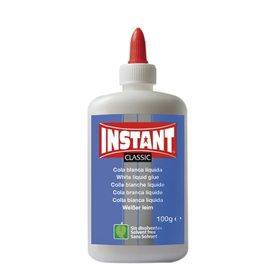 Cola Instantânea Clássica Branca 100g - Adequada para crianças e/ou uso doméstico - Sem solventes - Branca