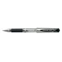 Caneta Rollerball Uni-ball Signo Broad UM-153 com Tinta Gel - Ponta Esferográfica de 1mm - Empunhadura Emborrachada - Preta