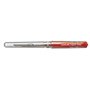 Caneta Rollerball Uni-ball Signo Broad UM-153 com Tinta Gel - Ponta Esferográfica de 1mm - Empunhadura Emborrachada - Vermelha