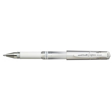 Caneta Rollerball Uni-ball Signo Broad UM-153 com Tinta Gel - Ponta Esferográfica de 1mm - Estilo Caneta-tinteiro - Empunhadura 